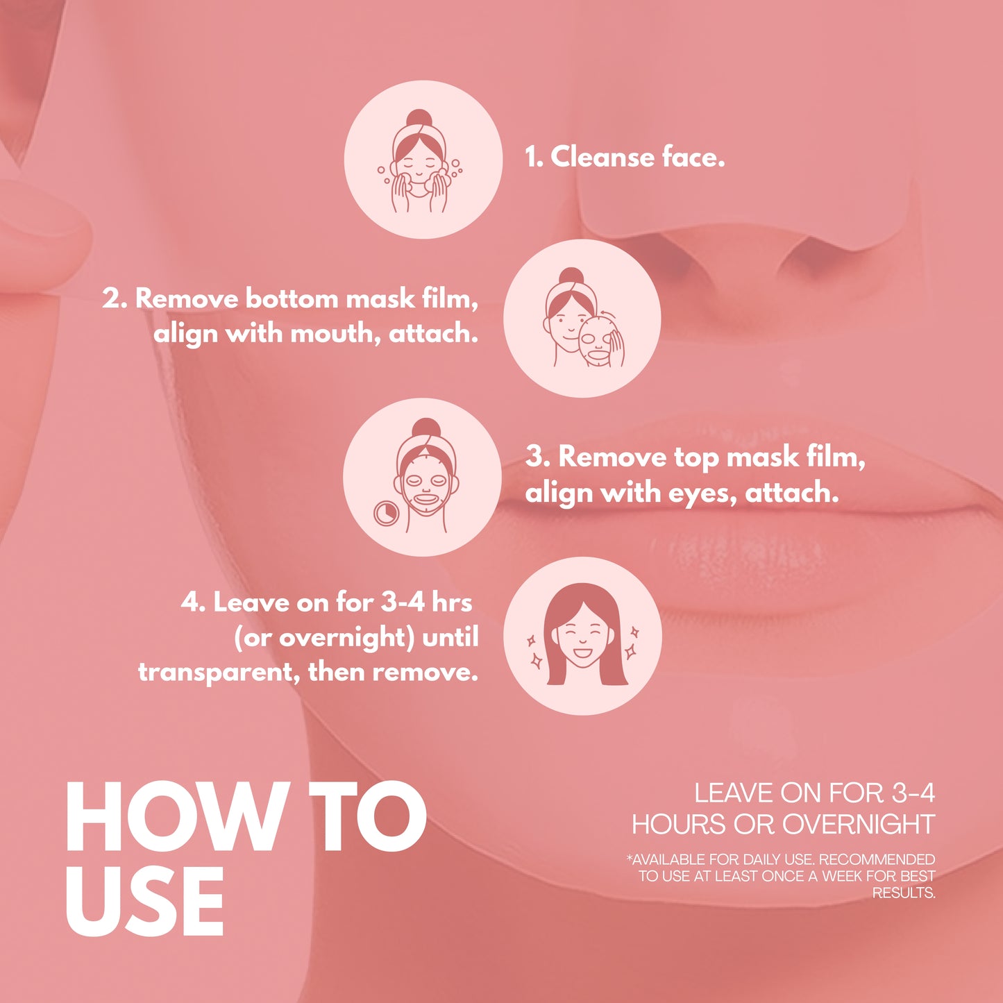 Collagen Overnight Face mask